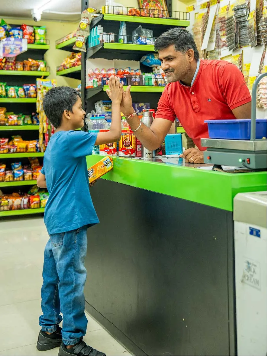 Children come to my store. I watch them grow.