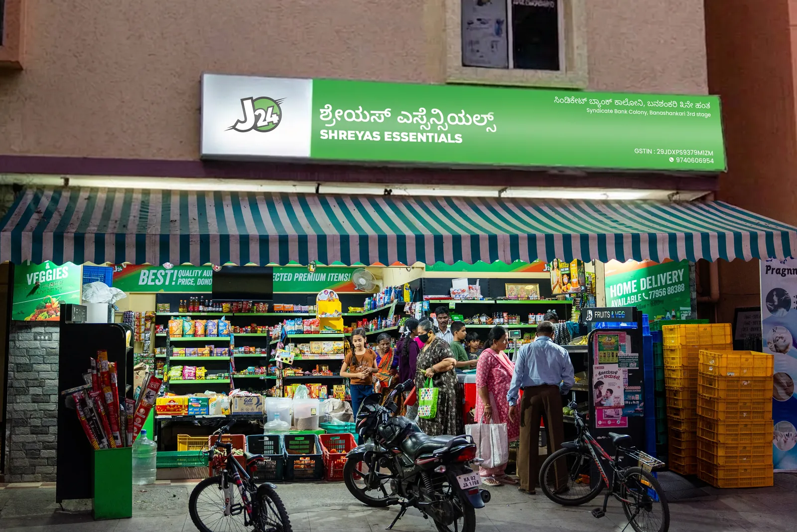 J24 helps me get more customers, and they trust the brand, most of them coming to the store daily.